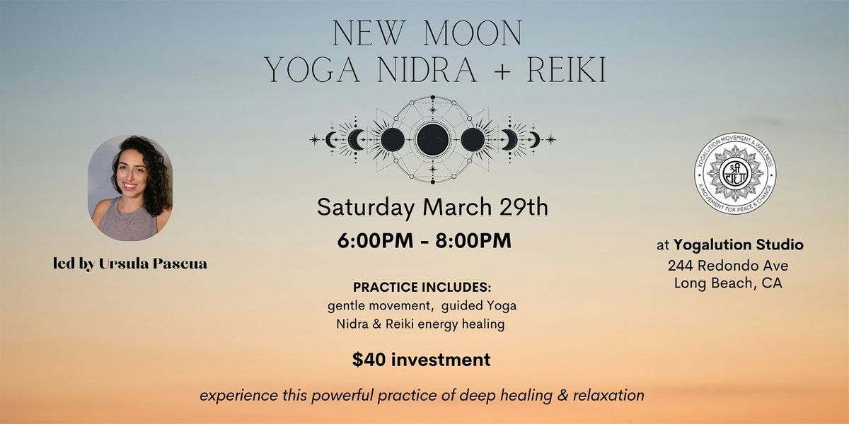 New Moon Yoga Nidra + Reiki