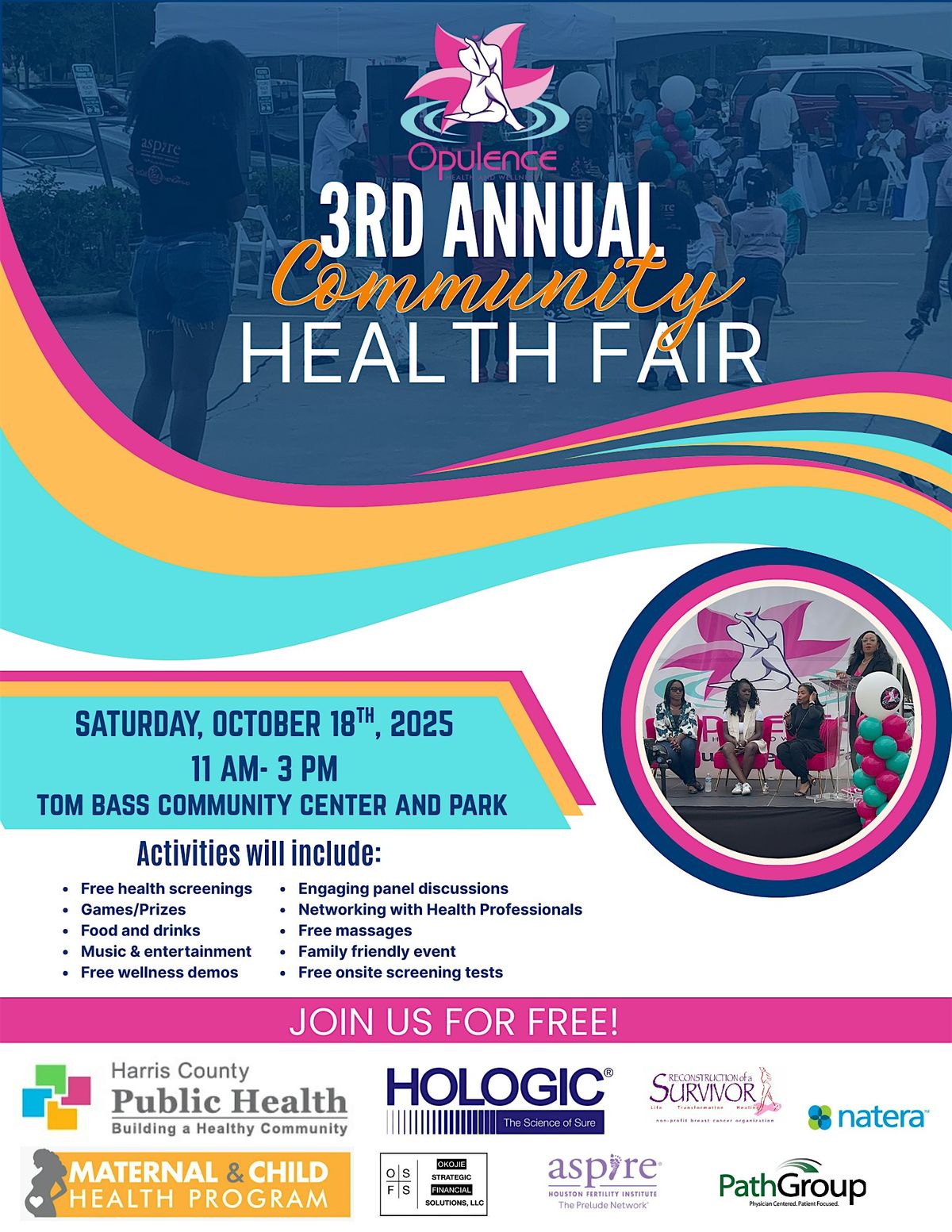 3rd Annual Opulence Health and Wellness Fair