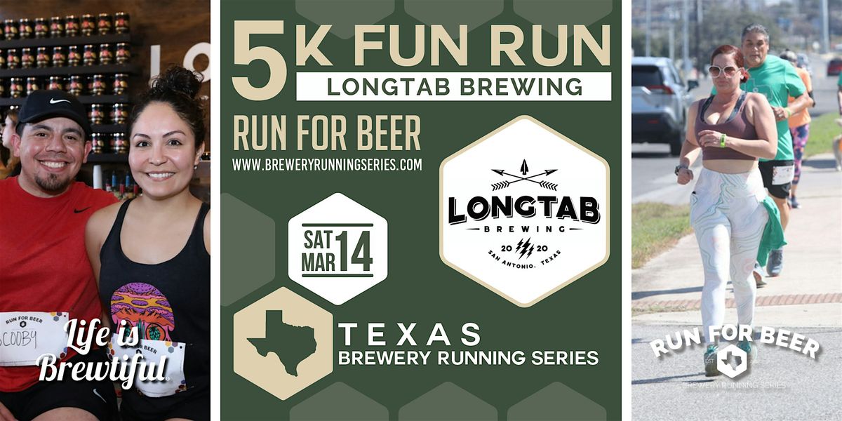 5k Beer Run x Longtab Brewing | Texas Brewery Running Series