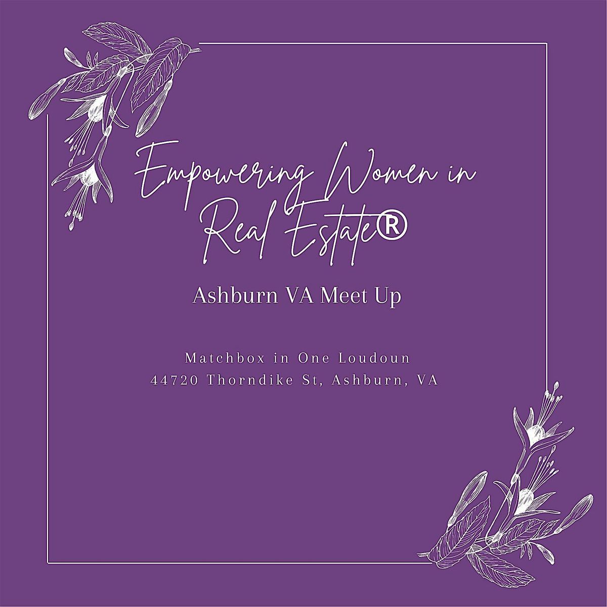 Empowering Women in Real Estate Monthly Meetup - Ashburn VA