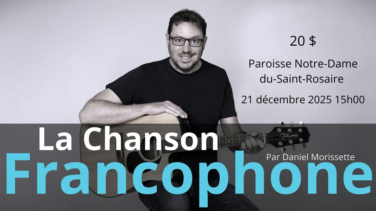 La chanson francophone