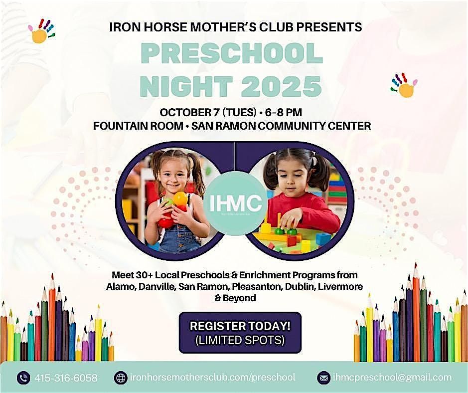 Iron Horse Mother\u2019s Club Preschool Night