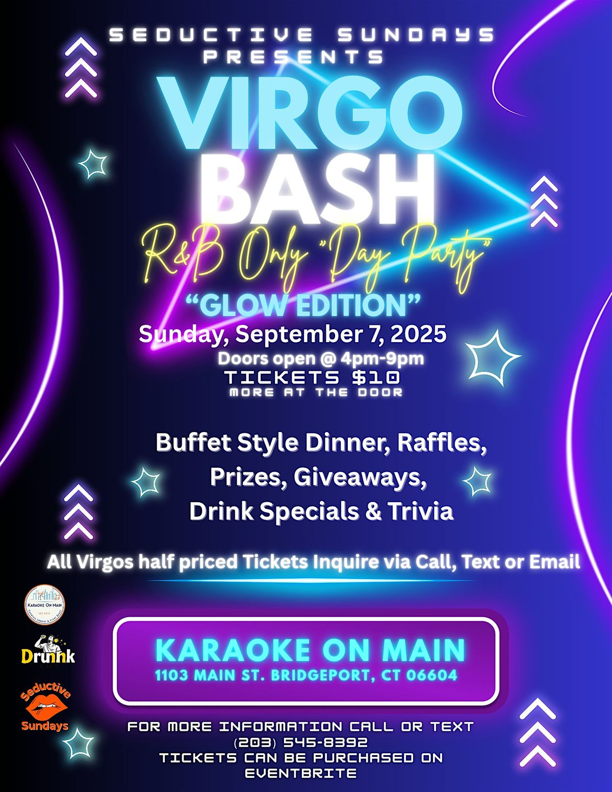 Virgo Bash "R&B Only Day Party" Glow Edition