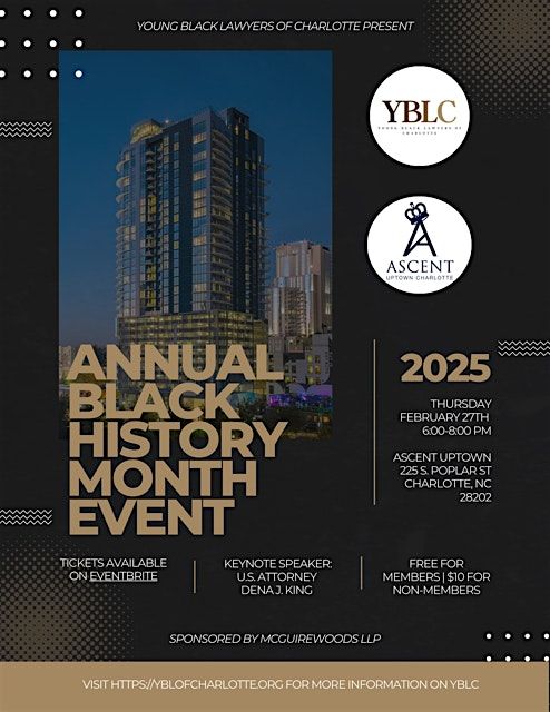 YBLC Annual Black History Month Event