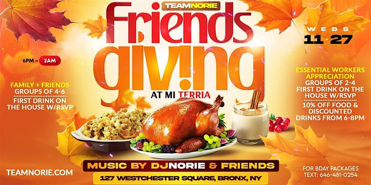 Team Norie Friendsgiving at Mi Tierra