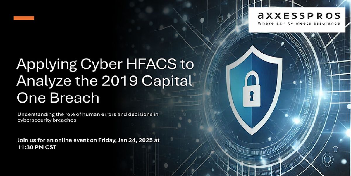 Applying HFACS to Analyze the 2019 Capital One Breach