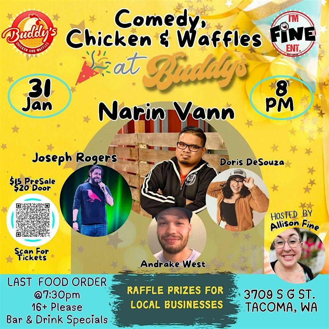 Comedy, Chicken & Waffles - New Years