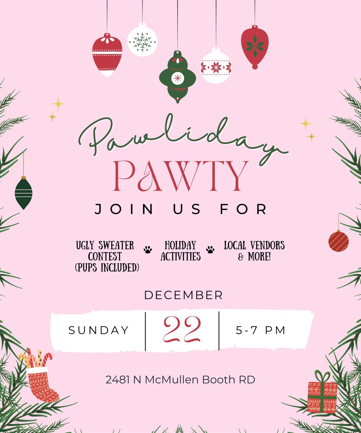 Pawliday Pawty