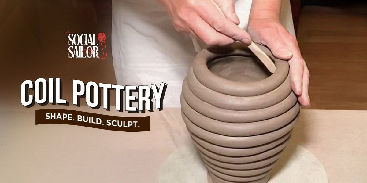 Coil Pottery Date - For Couples and Friends