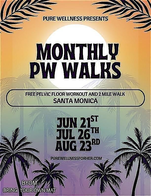 PURE WELLNESS WALK ||  SPRING SUMMER EDITION