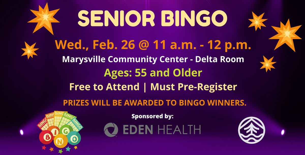 Senior BINGO (Free)