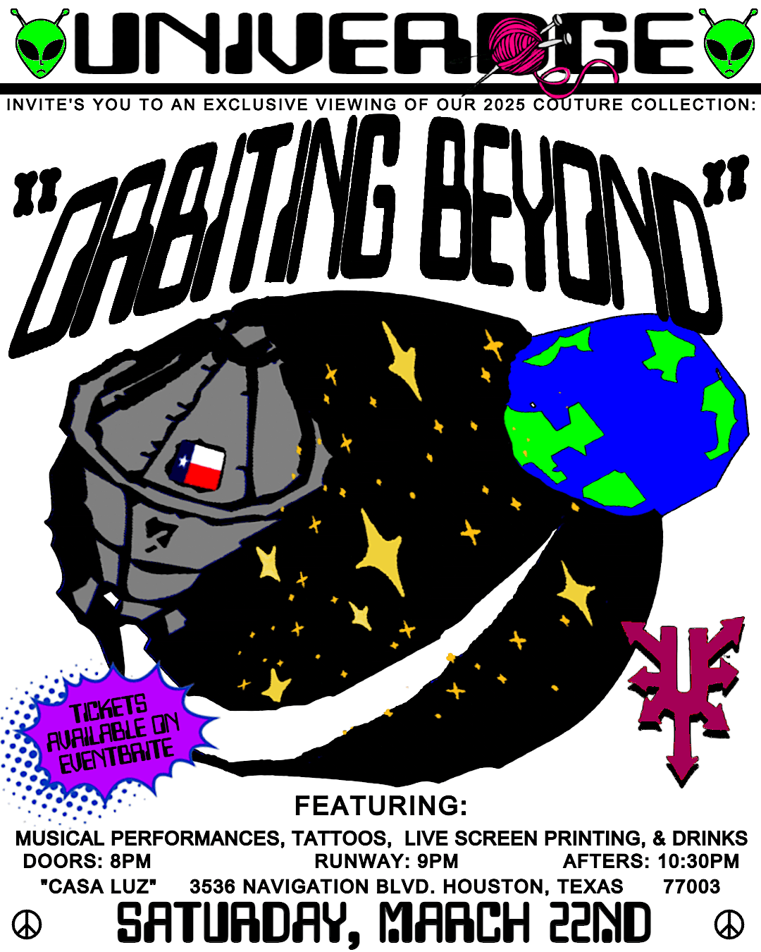 UNIVERDGE PRESENTS: ORBITING BEYOND "FASHION SHOW"