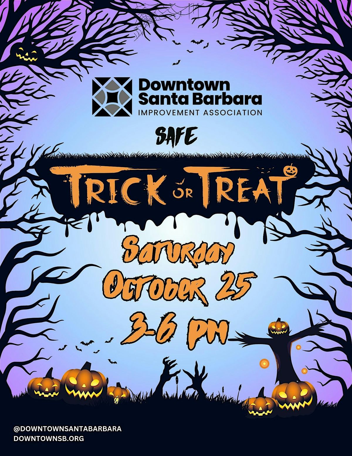 Downtown Santa Barbara Safe Halloween Trick-or-Treat