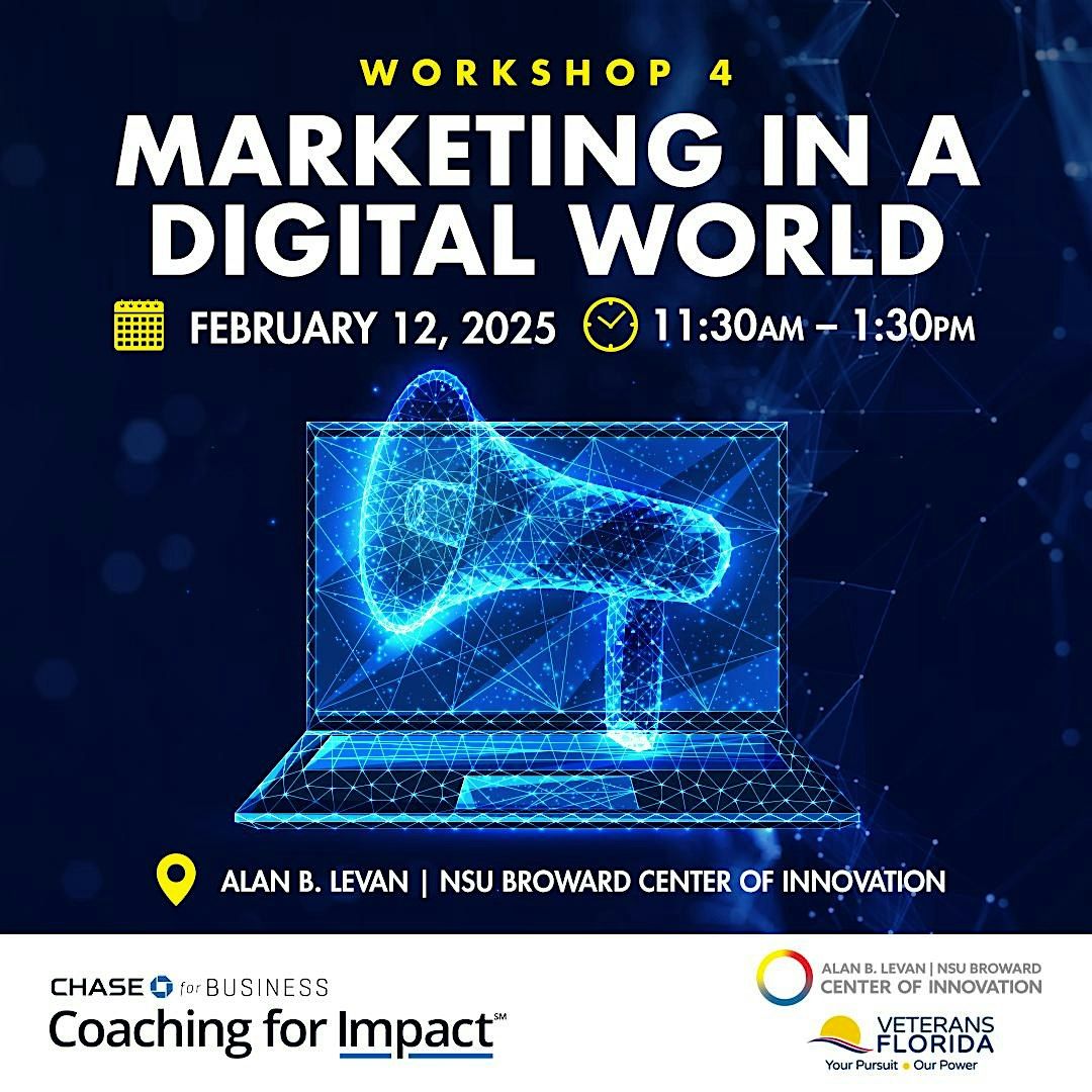 Chase\u00ae for Business Workshop 4: Marketing in a Digital World