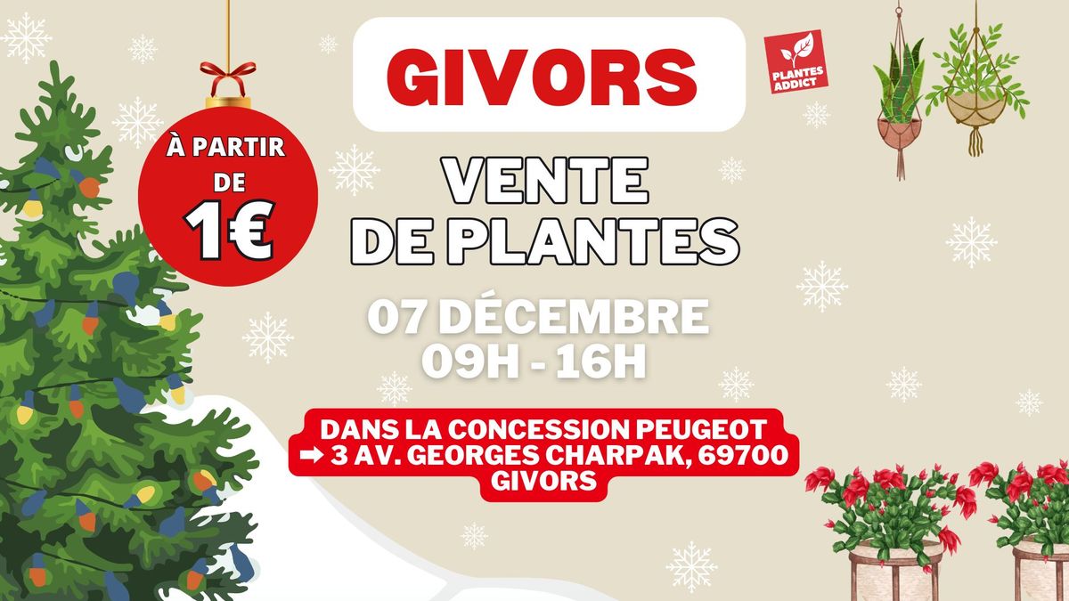 GIVORS - V\u00e9g\u00e9taux et Plantes \u00e0 partir de 1\u20ac by Plantes Addict