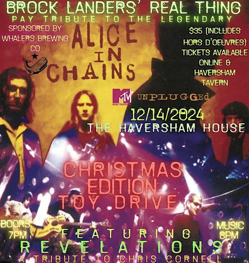 An Alice in Chains MTV Unplugged Experience  Christmas Edition - TOY DRIVE