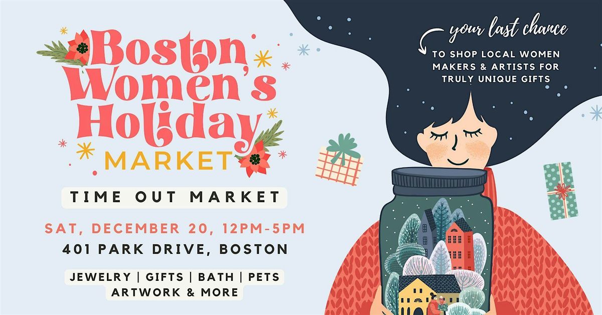 Boston Women\u2019s Holiday Market at Time Out Market