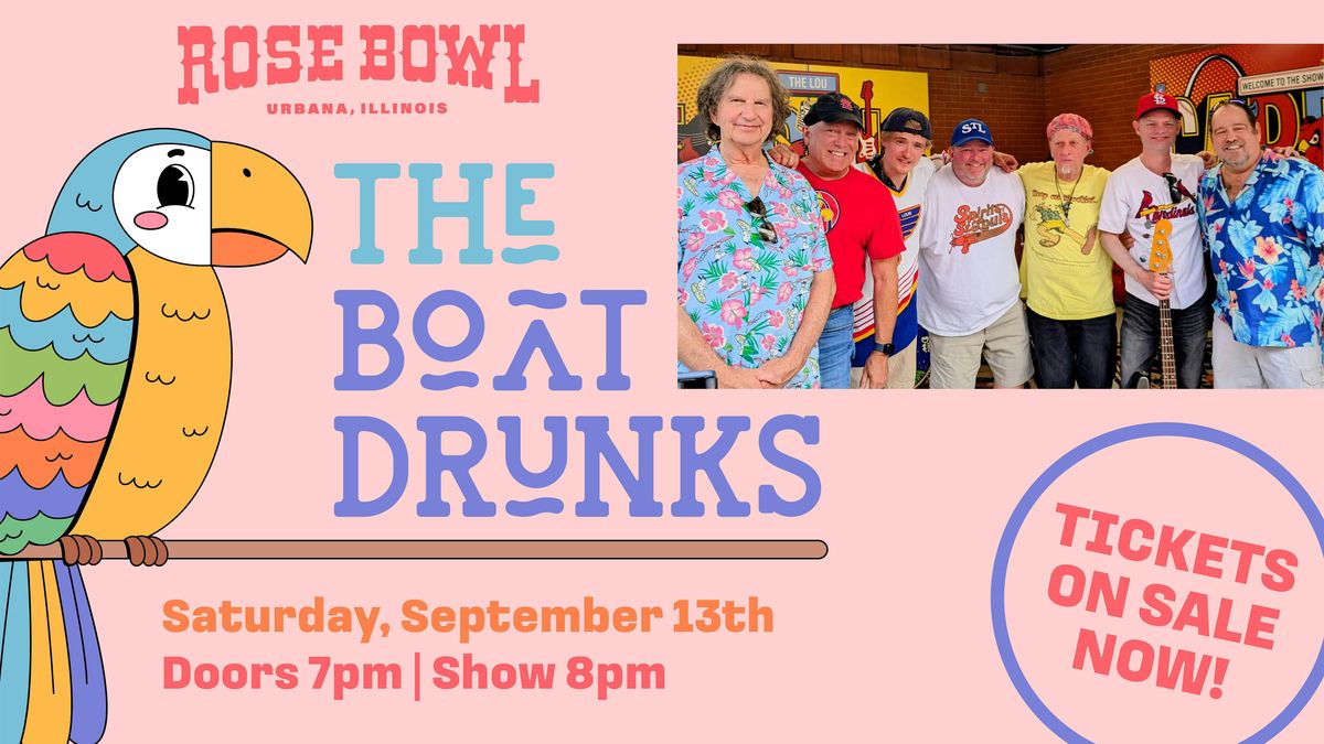 The Boat Drunks live at The Rose Bowl Tavern