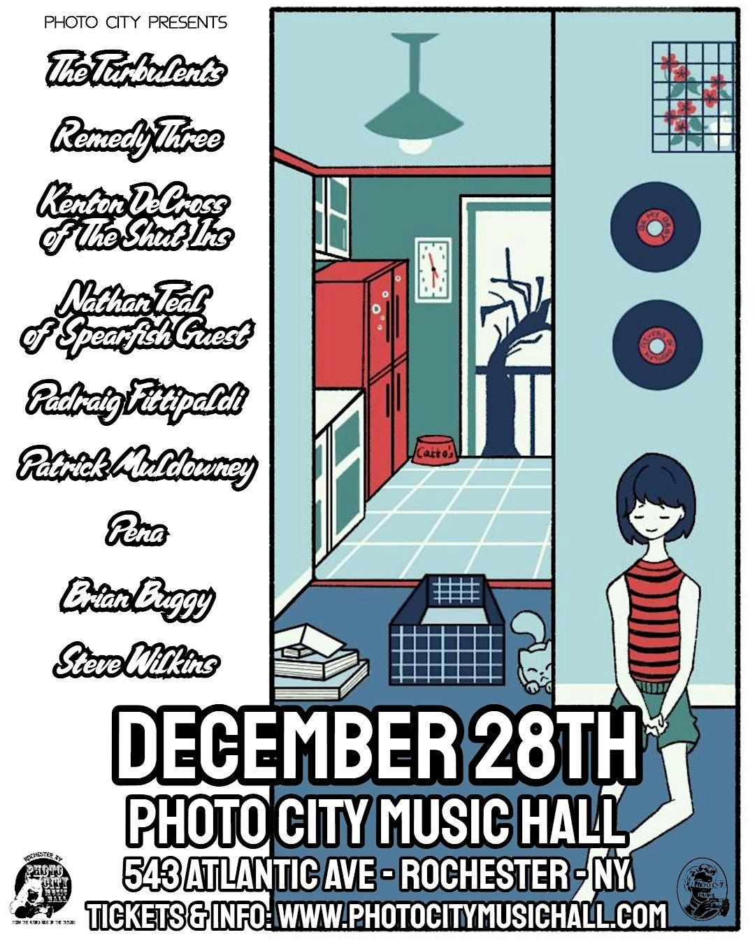 The Turbulents, Remedy Three, Kenton DeCross, Nathan Teal, & more!