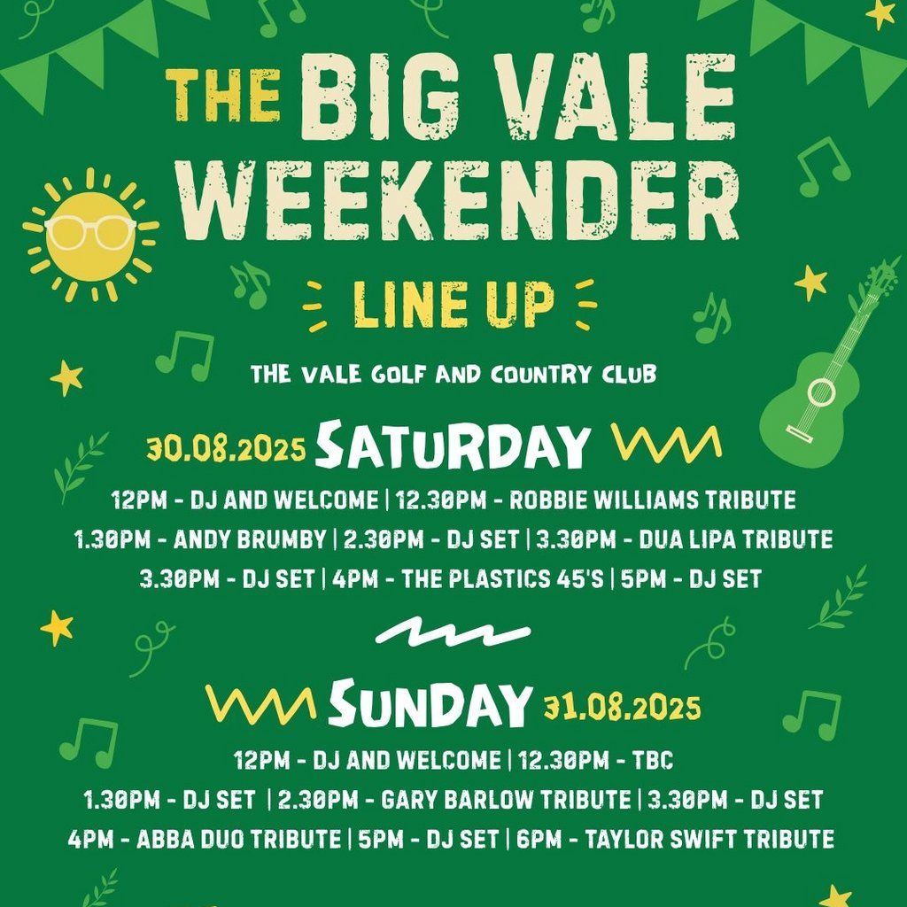 The Big Vale Weekender