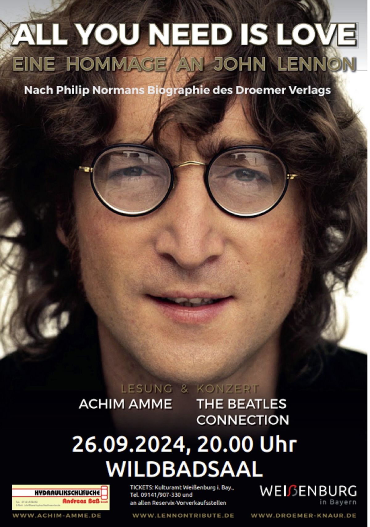 All you need is love - Eine Hommage an John Lennon 