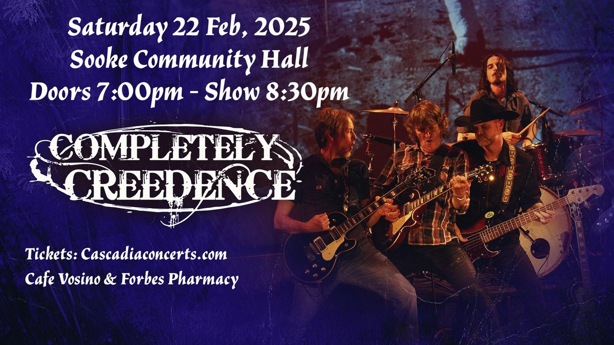 Tribute to CCR - Sooke Community Hall - 22 Feb 2025 