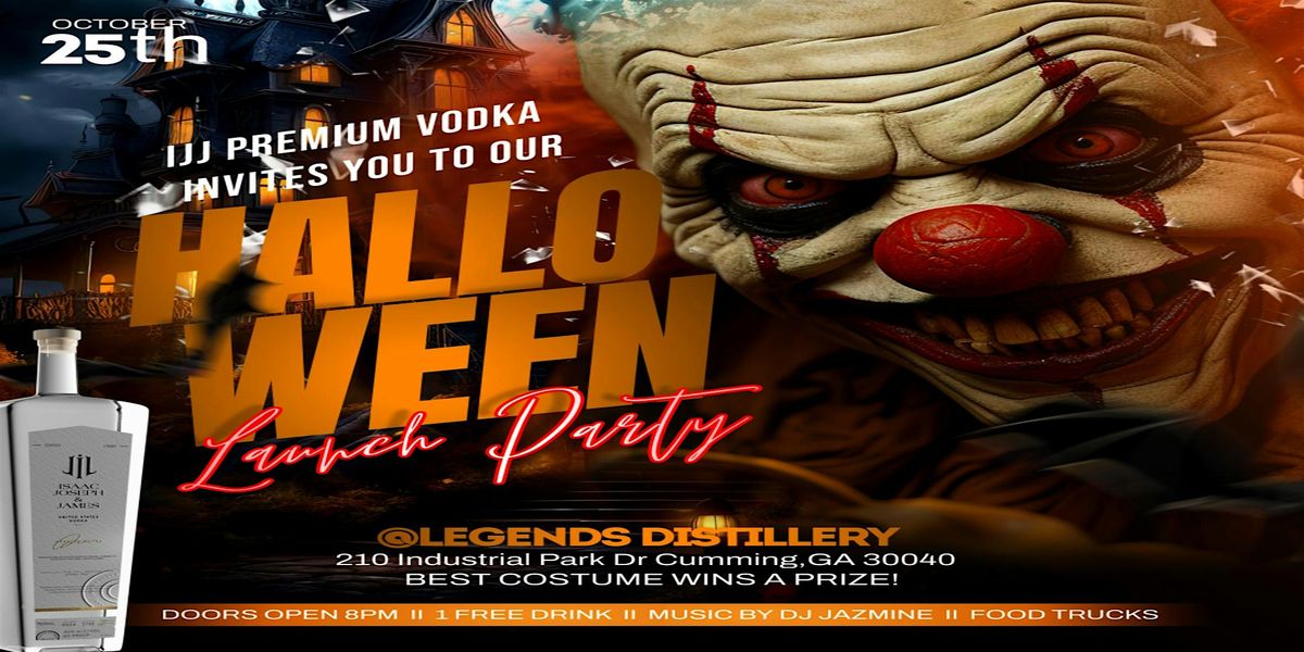 IJJ Premium Plus Vodka Halloween Launch Party