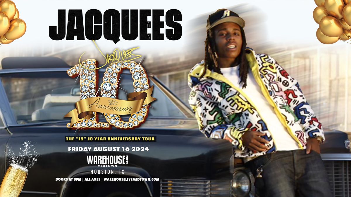 JACQUEES at Warehouse Live Midtown Friday August 16, 2024