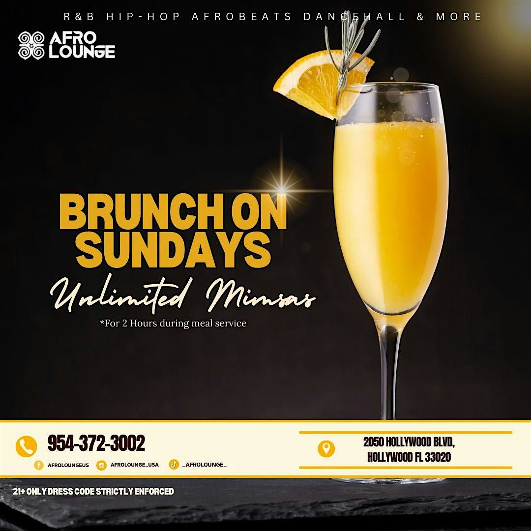 Sunday Brunch  @ Afro Lounge