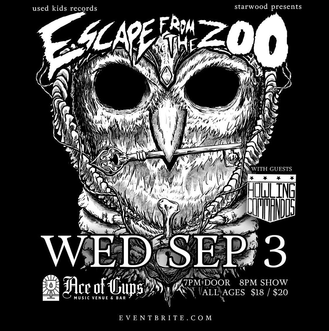 Escape from the Zoo at Ace of Cups