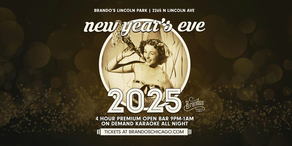 New Year's Eve 2025 at Brando's Lincoln Park