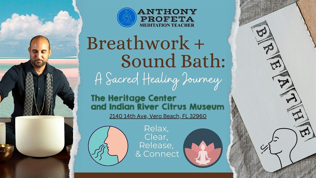 Breathwork + Sound Bath Meditation: A Healing Journey