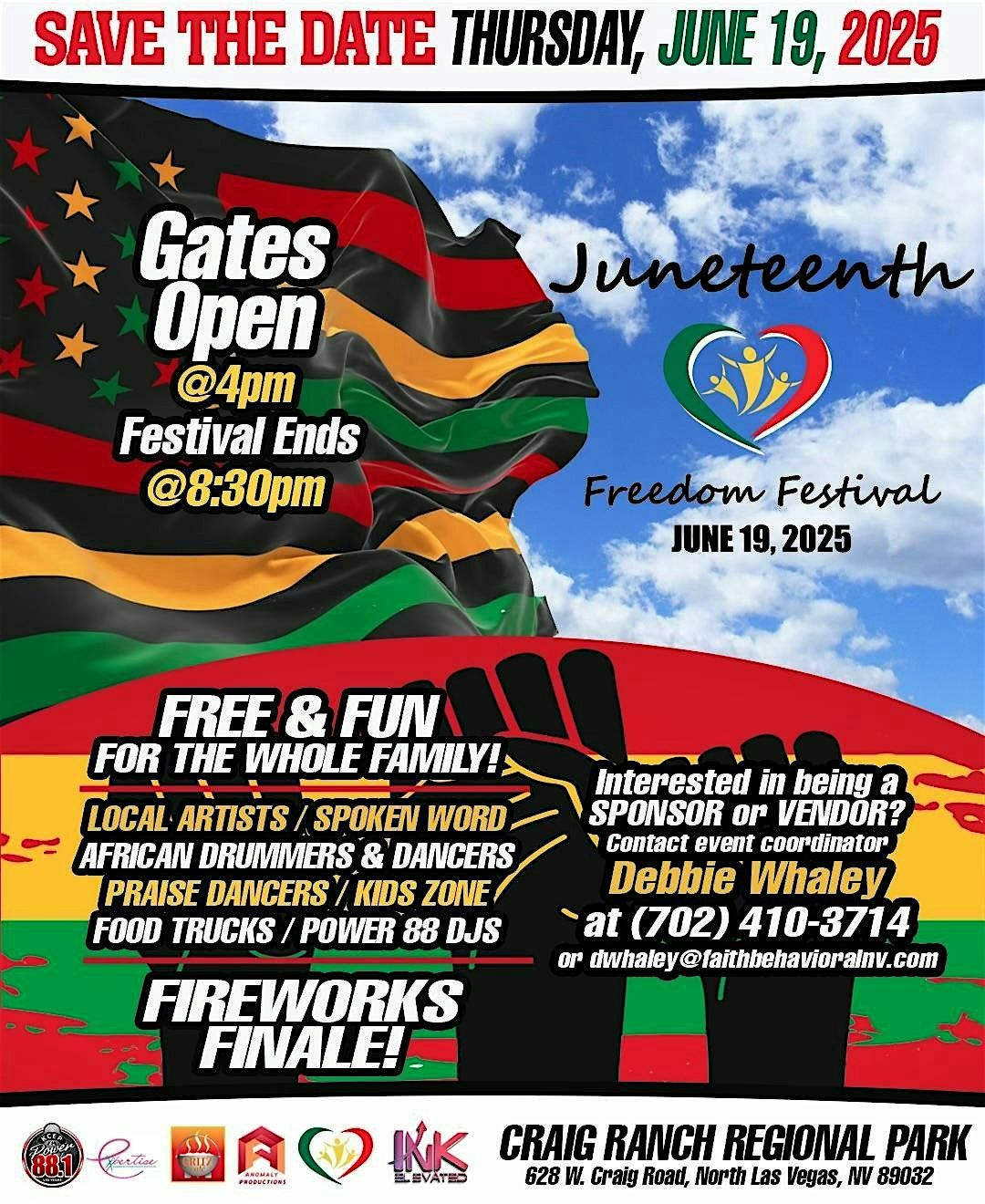 F.A.I.T.H. Freedom Festival Juneteenth 2025!