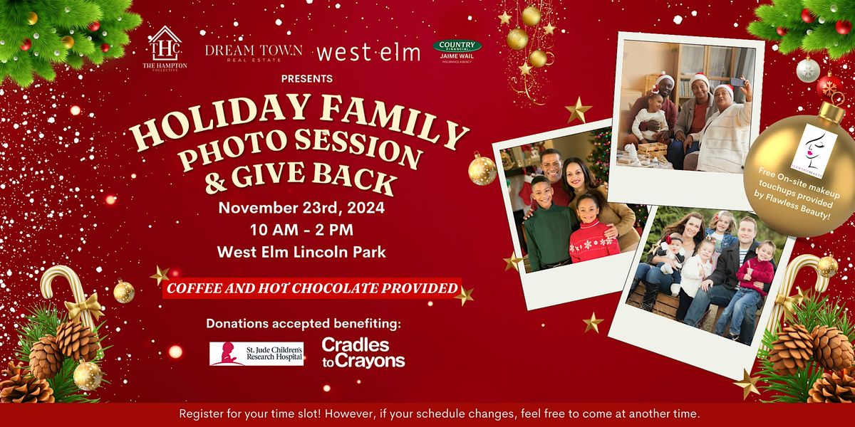 2025 Holiday Family Photoshoot and  Give Back