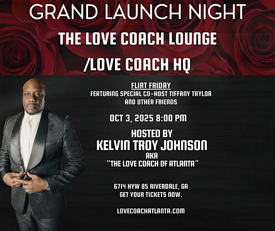The Love Coach Lounge Launch