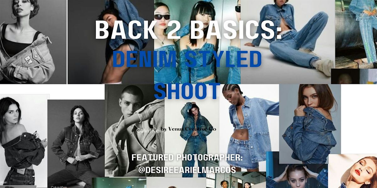 Back 2 Basics: Denim Styled Shoot