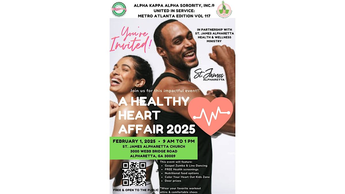 A HEALTHY HEART AFFAIR - Metro Atlanta Founders' Day Community Impact Day