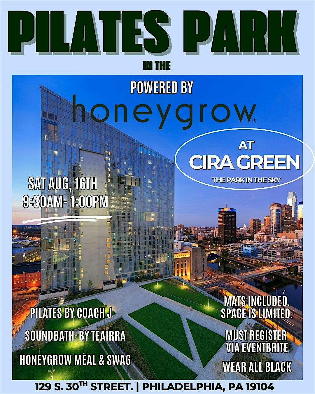 Pilates In The Park  - Honeygrow