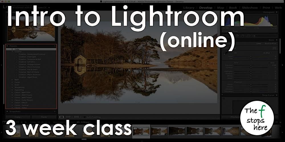Intro to Adobe Lightroom October '25 (3 Week Online Class)