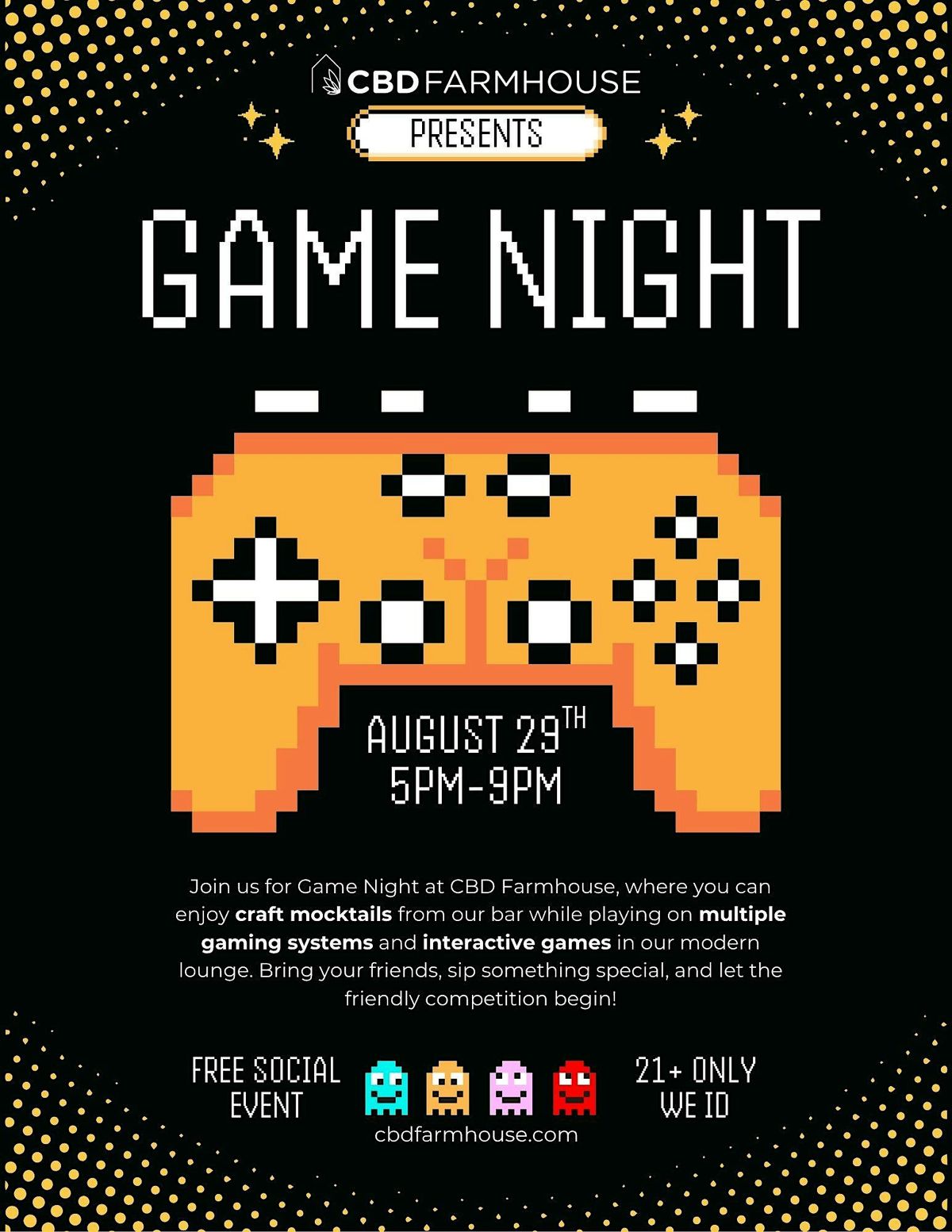 Game Night - Cali Sober Sip+Social