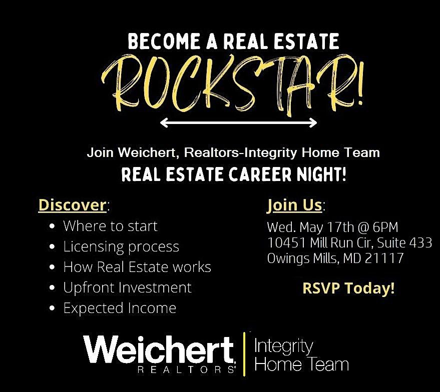 Real Estate Career Night