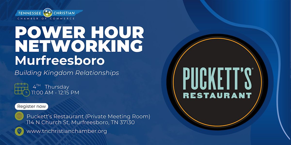 POWER HOUR Networking - Murfreesboro