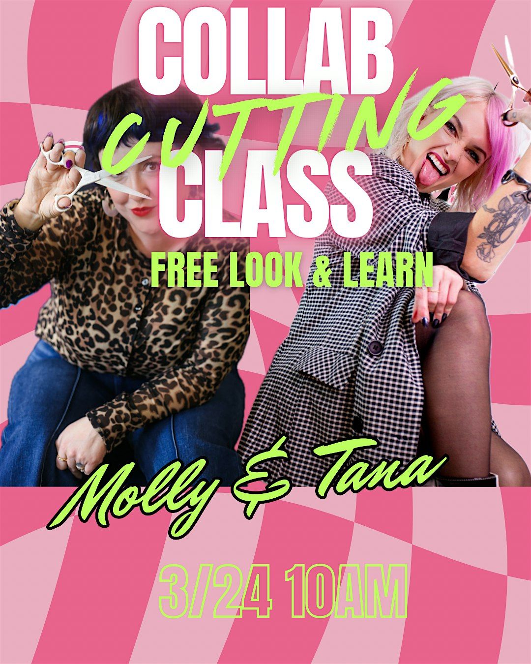 FREE CUT COLLAB CLASS with Molly & Tana