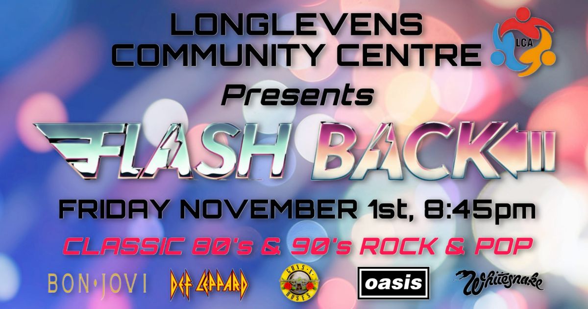 FLASH BACK live at Longlevens Community Centre