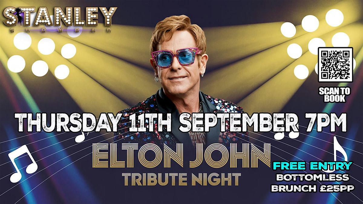 Elton John Tribute Bottomless Brunch Night