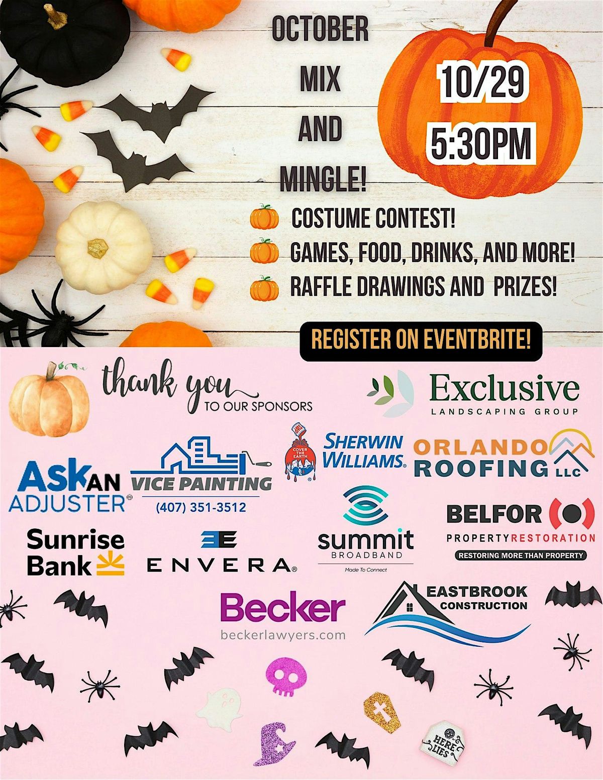 Orlando- October Mix and Mingle!