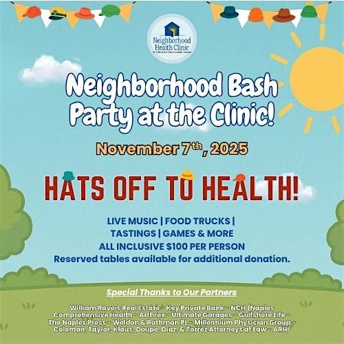 Neighborhood Bash ~ Party at the Clinic