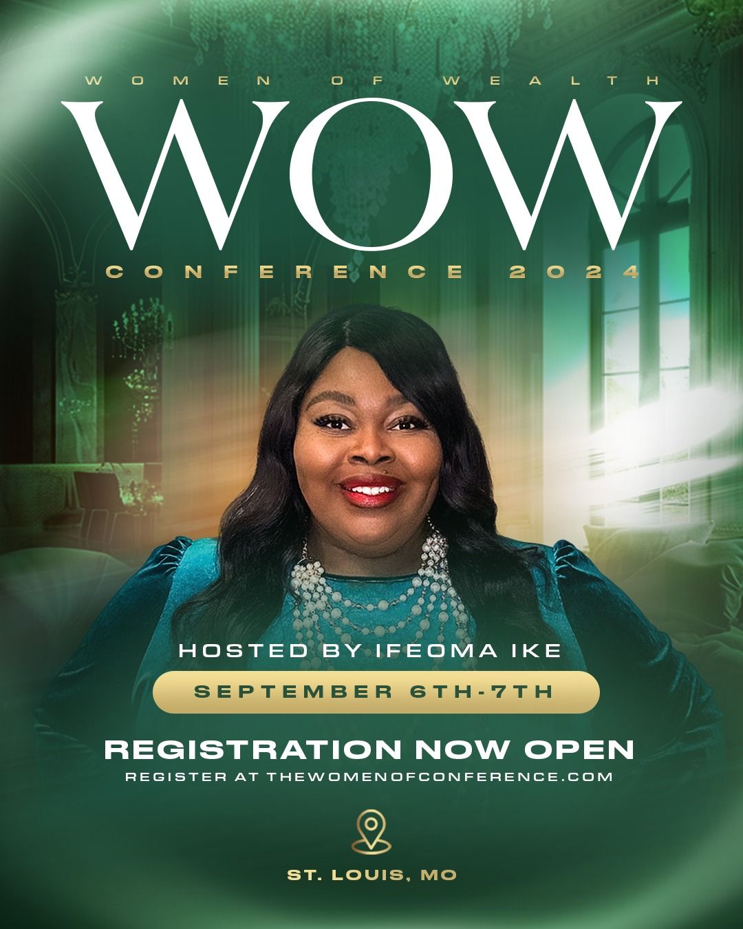 The Women of Wealth Conference 2024, St. Louis, 6 September to 7 September