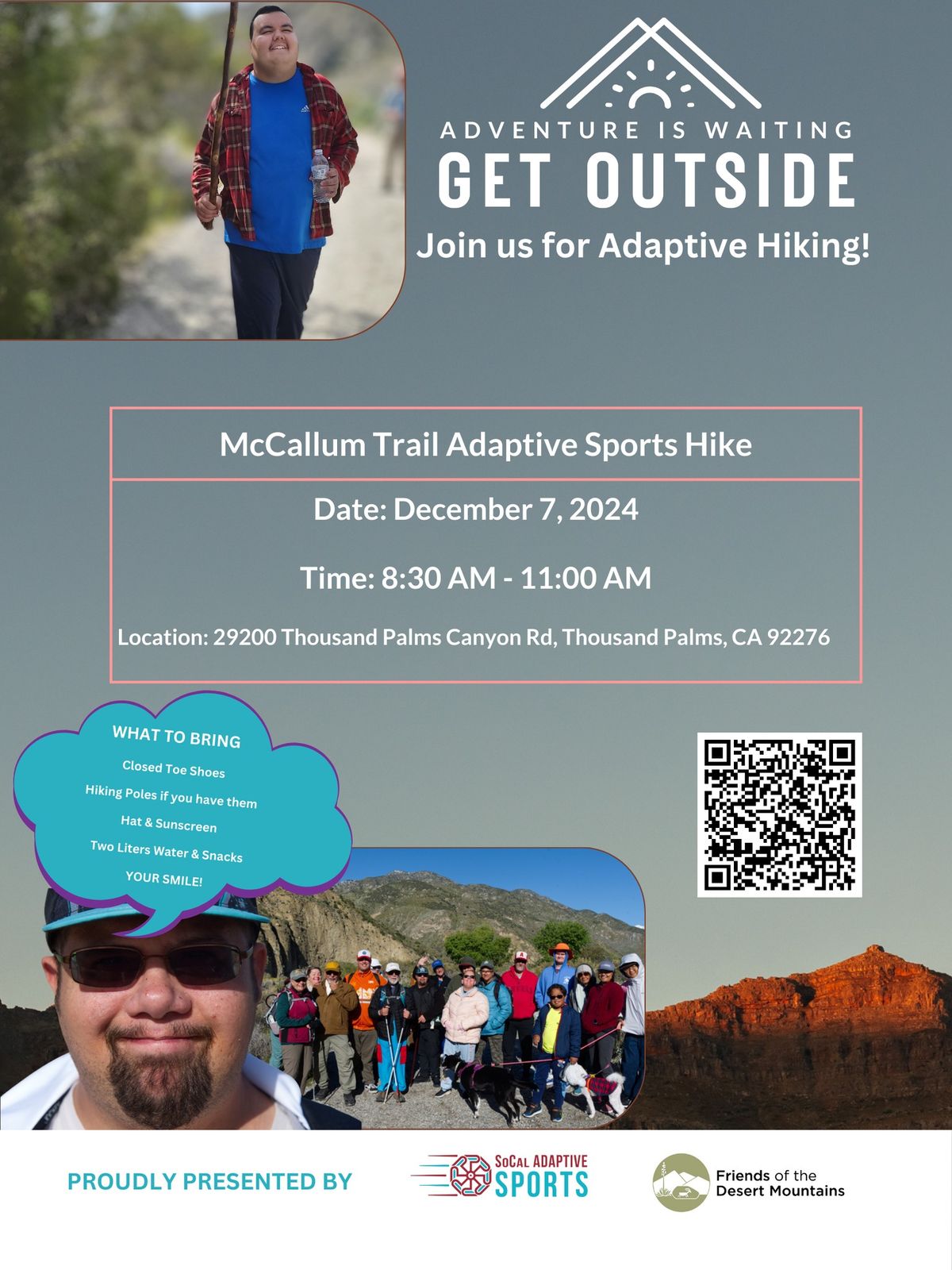 McCallum Trail Adaptive Sports Hike