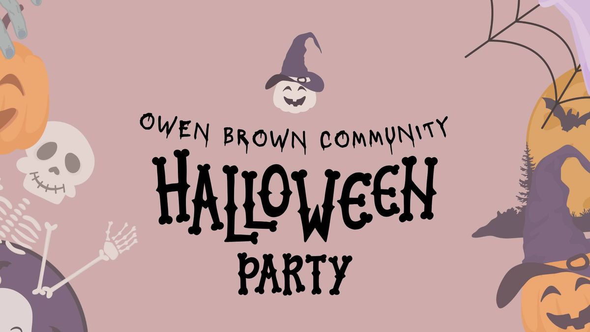 Owen Brown Community Halloween Party